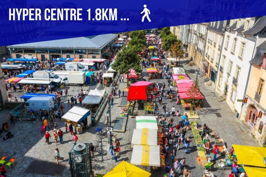 Auteuil • 4 Chambres • Wifi • Metro A 400M แรนส์ ภายนอก รูปภาพ